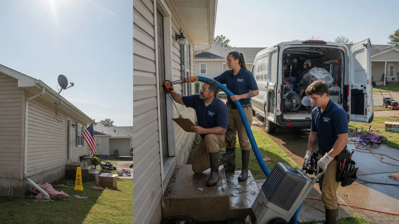 Ceiling Water Damage Restoration in Montezuma, IN near me